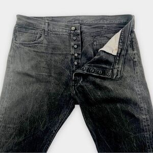 Levi’s 501XX Mens Jeans Black Button Fly 44 (10297)